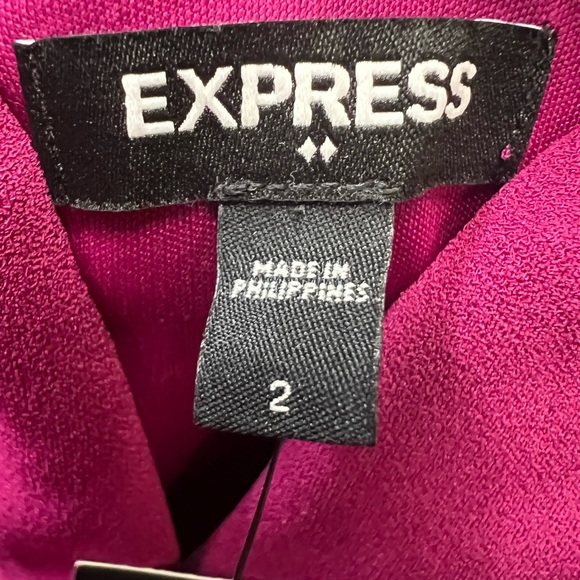NWT Express Fushia Pants Romper - Picture 5 of 5
